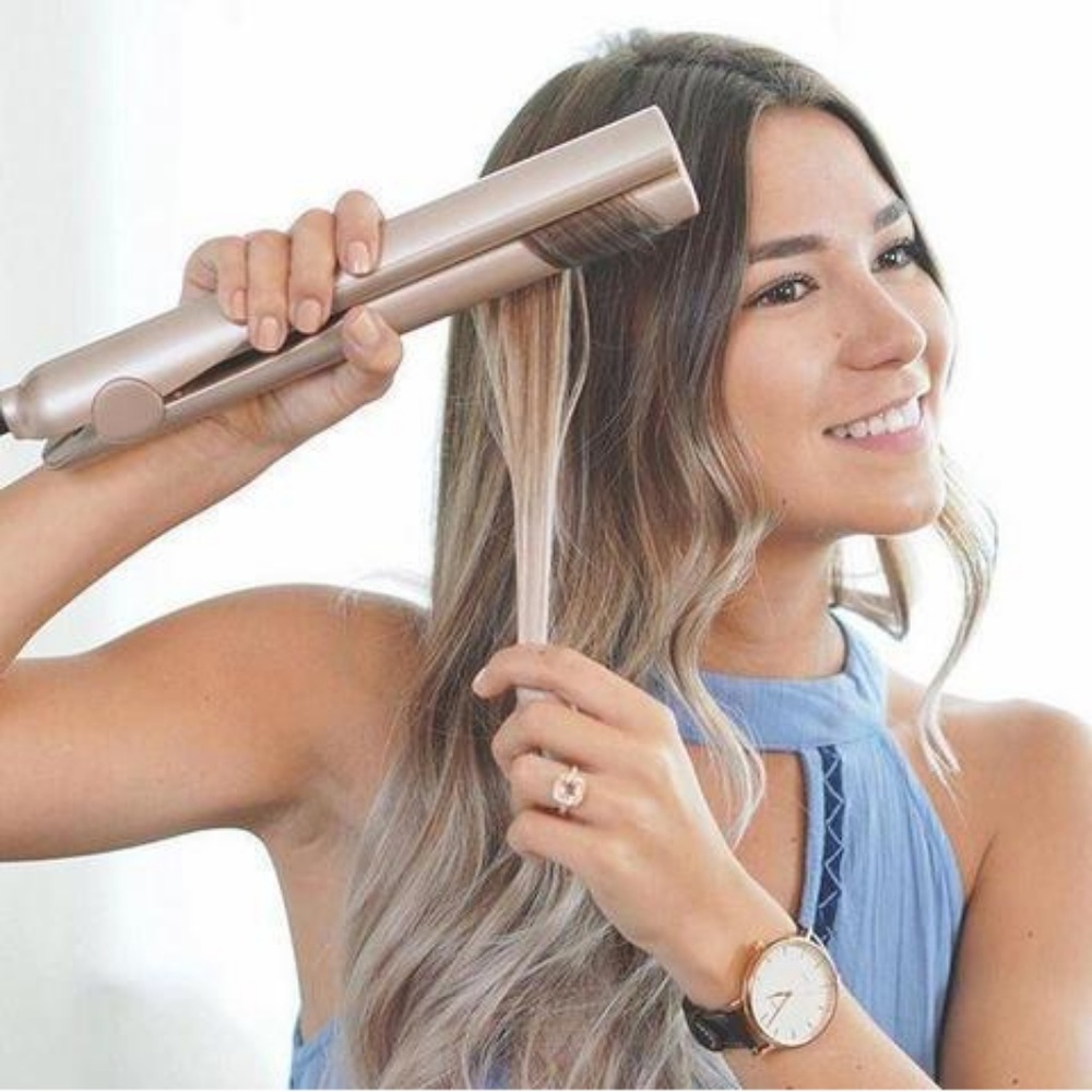 2 in 1 Hair Twist Straightening and Curling Iron